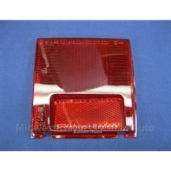 Tail Light Lens Right Red (Fiat 124 Coupe 1973-75) - OE NOS