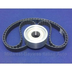   Cam Timing Belt + Tension Bearing KIT DOHC 1.6L + 1.8L (Fiat 124, 131, Lancia Scorpion/Montecarlo 1971-78) - NEW