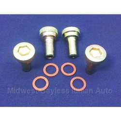     Valve Cover Thumb Nut DOHC SET - Early Style 4x (Fiat 124, 131, Lancia) - OE/RECONDITIONED