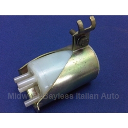 Fuel Vapor Separator Assy w/Bracket - (Fiat 124, 128, 131, Lancia Beta + Other Italian) - OE NOS