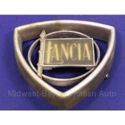 Badge Emblem "Lancia" Front Grille (Lancia Beta Zagato, Coupe, HPE, Scorpion) - U7