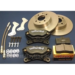               WHOA! BRAKES Kit SERIES 1 for 14"-15" Wheels - 10" Rotor (Fiat X1/9, Lancia Scorpion, 128)