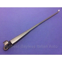      Wiper Arm Right Black 17" (Lancia Beta Coupe to 1978 + All) - OE NOS