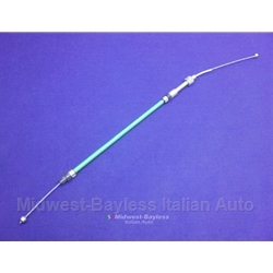 Accelerator Cable (Fiat 124 Spider, Coupe 1975-77) - OE NOS