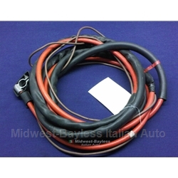Battery Cable Positive (Pininfarina 124 Spider 1983-85) - OE NOS