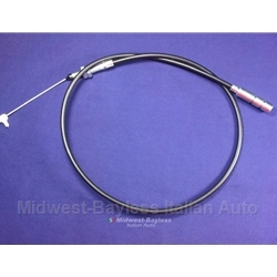 Automatic Transmission Kick Down Cable (Fiat 124 Spider Carb, 131 1975-80) - NEW