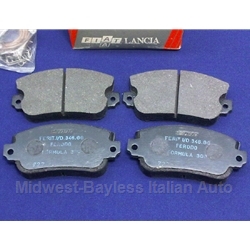  Brake Pad Set - Front Semi-Metallic (Lancia Beta All) - OE NOS