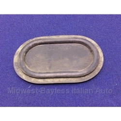 Body Plug Oval Rubber Medium 70mm x 45mm (Fiat Bertone X1/9 All) - U8
