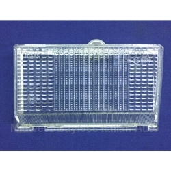Reverse Light Lens Right Clear (Fiat 124 Coupe 1973-75) - OE NOS