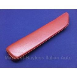 Arm Rest Pad Right Red (Lancia Scorpion) - OE NOS