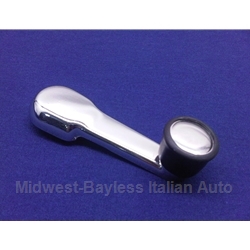         Window Crank Handle Silver (Lancia Scorpion Montecarlo) - NEW