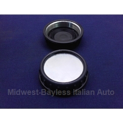 Fuel Filler Cap - For Concealed Necks - OE Style (Fiat Lancia All 1969-On, Fiat 124 Spider, Coupe, Sedan 1969-On) - NEW