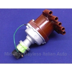 Distributor Assembly Marelli S144CA Single Points (Fiat 124 1608cc + All Fiat / Lancia DOHC 1.6/1.8L) - REFURBISHED
