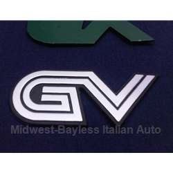 Badge Emblem "GV" (Yugo) - OE NOS 