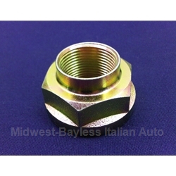 Axle Hub CV Spindle Stake Nut M24x1.50 (36mm Hex) - Front / Rear (Lancia Beta Coupe, Zagato, HPE, Sedan All) - NEW