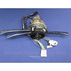 Steering Column Switch Assembly 2-Pos Lights (Fiat 124 Spider Coupe Late 1971-72) - U8