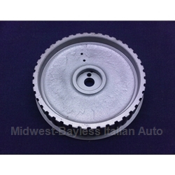 Auxiliary Shaft Pulley DOHC - w/Front Lip - Steel (Fiat 124, 131, Lancia to 7/1979) - U8