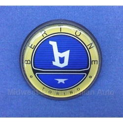      Badge Emblem "Bertone" (Fiat Bertone X1/9 1983-88) - NEW