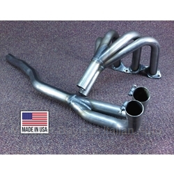            Exhaust Header Assy - Long Tube (Fiat 124 Spider + Coupe Carbureted w/o Converter) - NEW