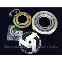 Air Conditioning Compressor Clutch Assembly - Double Groove for Sanden/Sankyo (Lancia Beta 1979-On) - OE NOS