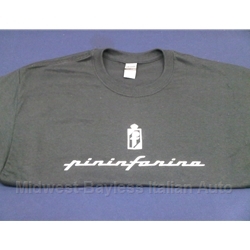    Pininfarina "f" Front Logo T-Shirt Black