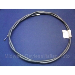 Trunk Release Cable Assembly (Fiat Bertone X19 All) - OE NOS