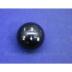 Shifter Knob Ball-Style 4-Spd (Fiat X1/9, 124, 128, 850) - OE NOS