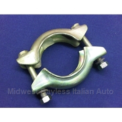 Exhaust Flange Downpipe Slip Joint Collar Clamp Assembly (Fiat X1/9, 128, 124, 131 1975-80) - OE NOS