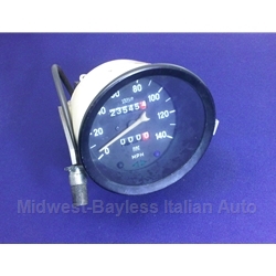 Speedometer 140MPH (Fiat 124 Spider 1970-78) - U7