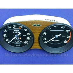 Instrument Cluster - (Fiat 850 Coupe - North America) - OE NOS