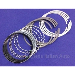 Piston Rings 87.0mm SOHC Chrome (Fiat X1/9, 128, Yugo) - NEW