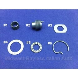 Brake Caliper Piston 34mm - Rear - Small Internal Pieces (Fiat 124 All, X1/9 All) - U8