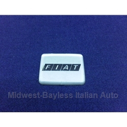 Seat Belt Receiver "FIAT" Embossed Logo (Fiat All 1980-82) - U8