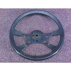 Steering Wheel - Black (Fiat Bertone X1/9 1979-on) - U7.5