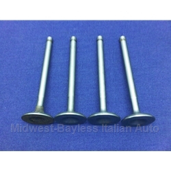Intake Valve SET 29mm Square Keeper Style (Fiat 850 843cc, Early 903cc) - OE NOS