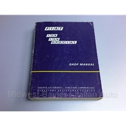               Factory Service Manual (Fiat 124 Sedan, Wagon 1197cc/1438cc) - OE