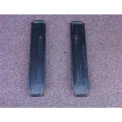 Seat Adjuster Rail Plate PAIR 2x Left + Right (Fiat Bertone X1/9 1983-88) - U8