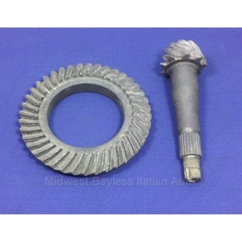      Differential Ring and Pinion SET 10/39 (Fiat 124 Spider 1979-82) - NEW