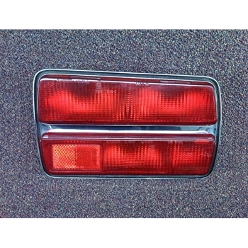 Tail Light Assembly - Right - Red (Fiat 124 Coupe 1970-72 B-Series) - OE NOS