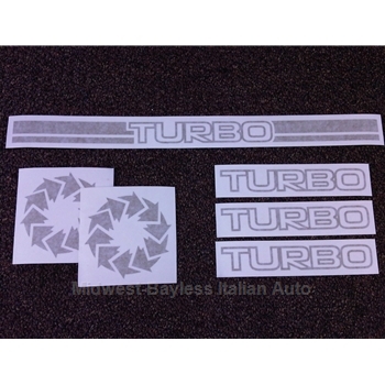  Legend Industries "TURBO" Decal Set GOLD - NEW