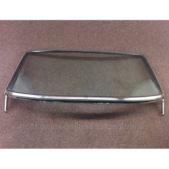    Windshield Frame Assembly w/Tinted Glass and Seal (Fiat 124 Spider 1968-80 + All North America) - U8.5