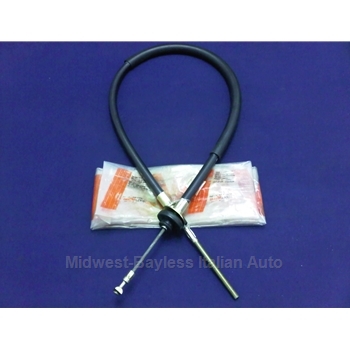  Clutch Cable (Fiat Pininfarina 124 Spider, Coupe 1970-85) - OE NOS