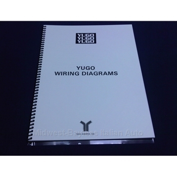  Wiring Diagrams Manual (Yugo GV / GVL) - NEW