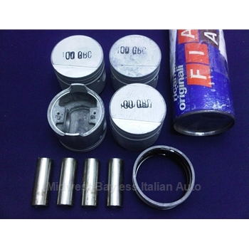 Piston Riser Piston Set 65.2mm - Step Riser Top 9.5:1 (Fiat 850 w/847cc or 903cc ...