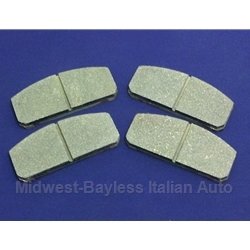 Brake Pads Front Set (Fiat 850 Spider Coupe 1966-68) - NEW