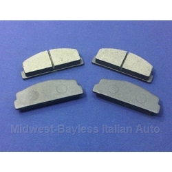      Brake Pad Set - Front Semi-Metallic (Fiat 124, X1/9, 131, 128, Scorpion) - NEW