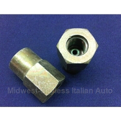 Brake Pipe 5mm Flare Fitting Union 3/8-24 - INV FLARE (Fiat Lancia All) - OE
