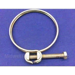 Hose Clamp Bolt-Style 65-72mm for Air Intake Snorkel Blower (Fiat Bertone X19 1980-88) - OE / RENEWED