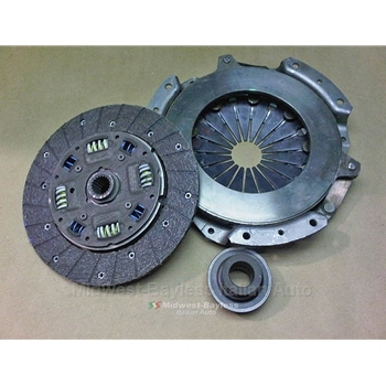      Clutch KIT Cover + Disc + Bearing (Fiat Pininfarina 124 Spider, Coupe 1971-On, 131/Brava) - OE NOS