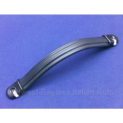 Convertible Top Pull Handle w/Black Ends (Fiat Pininfarina 124 Spider All) - NEW